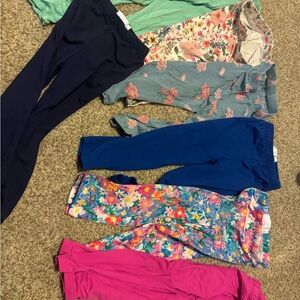 Lot of 2T Leggings - mila&rose, little sleepies, Kyte, and more all 2T GC
